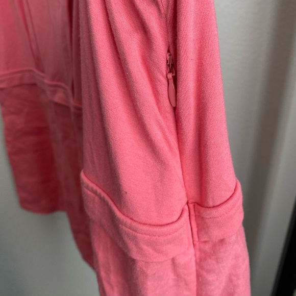 Boden Pink Salmon Linen Knit Tank Top V-Neck Size 18R - Picture 6 of 7